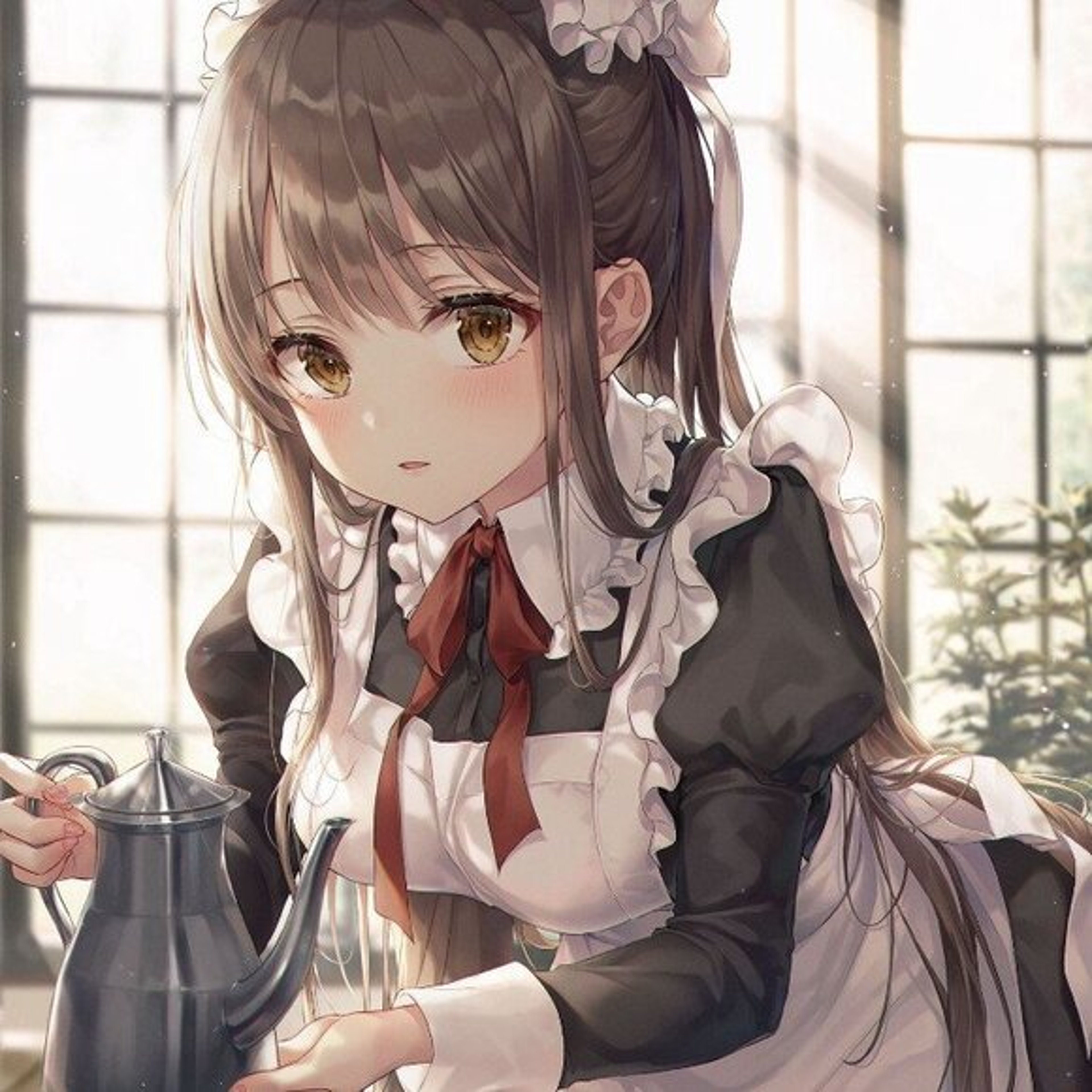 Cute maid