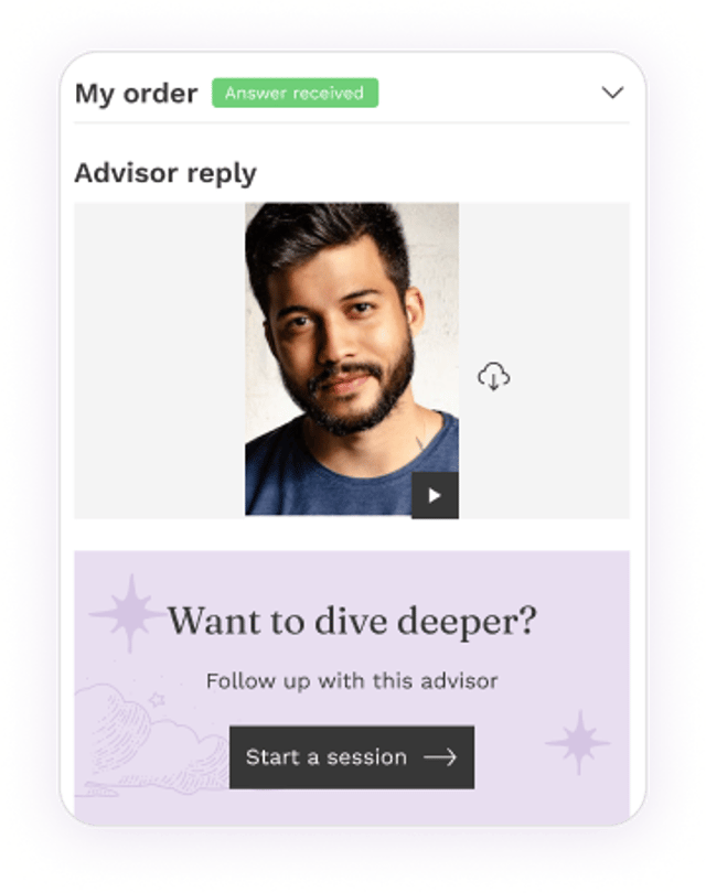 View the video reading
and follow up by messaging